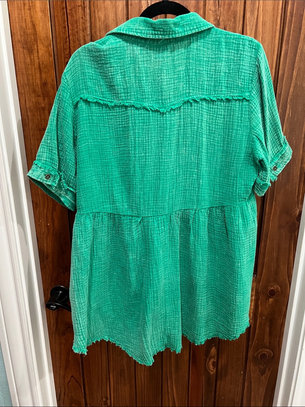 Umgee Button Up Blouse - Picture 2 of 3